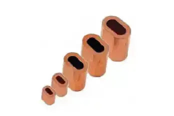 12 Mm Çelik Halat Yüzüğü Bakır Mas Mare