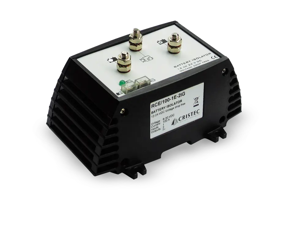 Akü İzolatörü 100A 1 Giriş 2 Çıkış CRISTEC