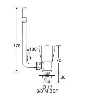 BARKA TEKLİ MUSLUK -RM1500 Barka