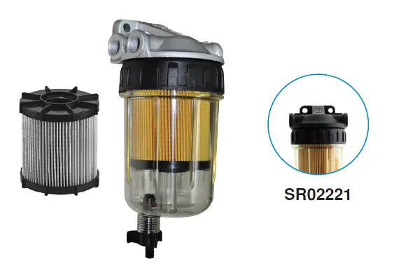 Benzin Yakıt Filtresi Plastik 10 Micron Easterner