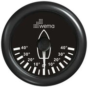 DÜMEN AÇI GÖSTERGESİ 52 mm SİYAH/SİYAH WEMA