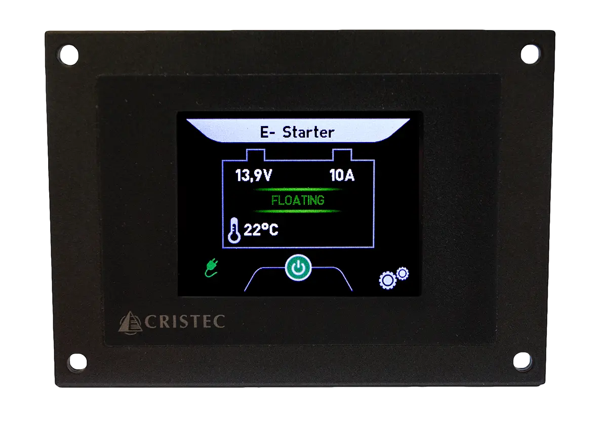 Dokunmatik Kontrol Ekranı 2.5'' - YPower Akü Şarj Cihazı İçin CRISTEC