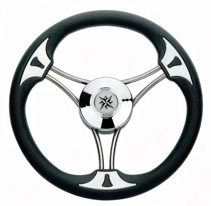 Dümen Simidi 35 cm. Tipo.T22B Siyah Savoretti