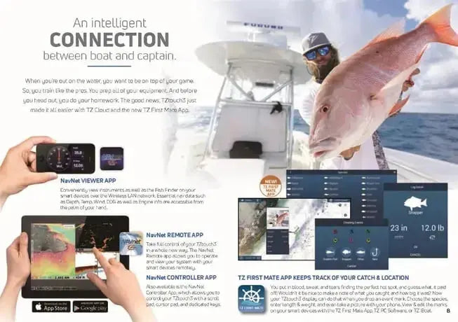 Furuno NavNet TZtouch3 12'' Gps Chartplotter Balık Bulucu Mas Mare