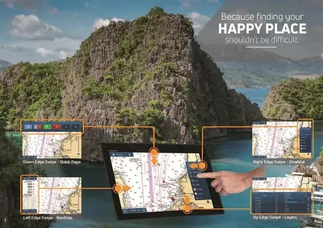 Furuno NavNet TZtouch3 12'' Gps Chartplotter Balık Bulucu Mas Mare