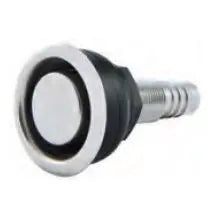 Hava Firarı Flanşlı Düz 5/8" Krom Marine Town