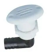 Hava Firarı Oval - 19 mm Dirsek Nuova Rade