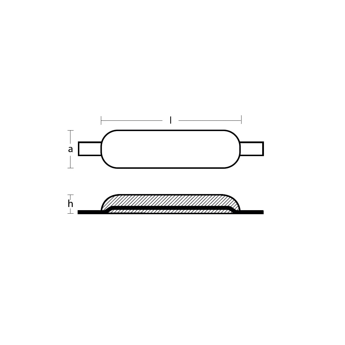 KAYNAK MONTELİ GÖVDE TUTYASI 4kg ALÜMİNYUM TECNOSEAL
