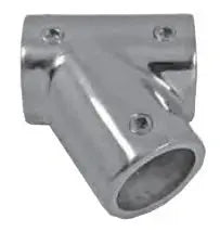 Krom Bağlantı T 60° Ø: 25 mm Marine Town