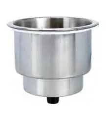 Krom Gömme Bardaklık Çap:93 H:82 mm Mas Mare