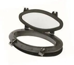 Plastik Lumboz Oval Siyah 20 x 40 cm Seaflo