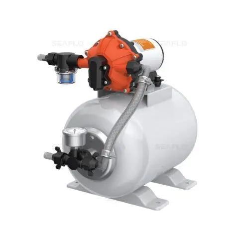 SEAFLO TANKLI HİDROFOR 12 V 18.9 LT. 8.00 LT TANK Seaflo