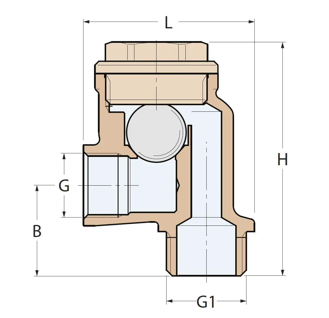 SİFONKIRICI VALF 1/2'' GUIDI