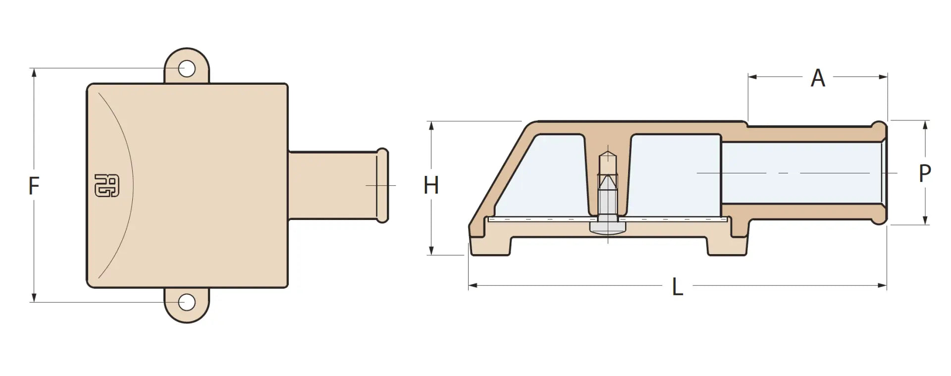 SİNTİNE EMİŞ SÜZGECİ Ø20 GUIDI