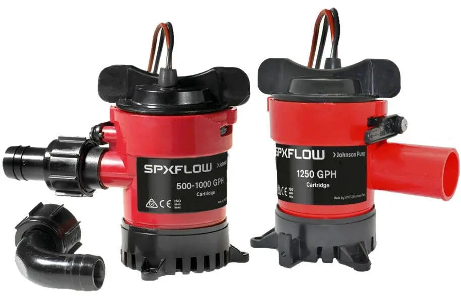 SİNTİNE POMPASI CARTRIDGE BILGE PUMP 1250 GPH 24V 73 LT/DK SPX JOHNSON PUMP