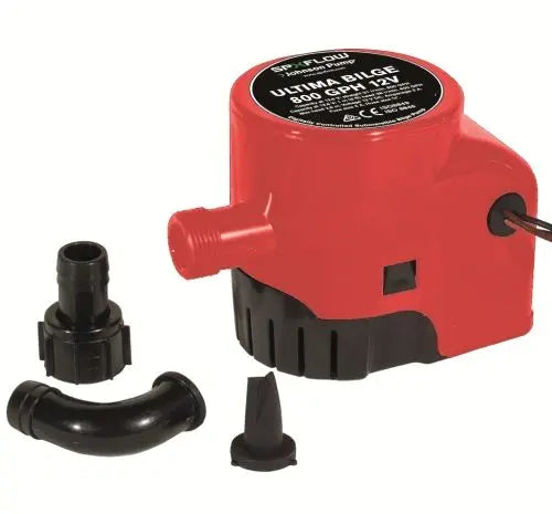 SİNTİNE POMPASI ULTIMA BILGE 800 GPH 12V INT. SWITCH 51 LT/DK DİJİTAL FLATÖRLÜ SPX JOHNSON PUMP