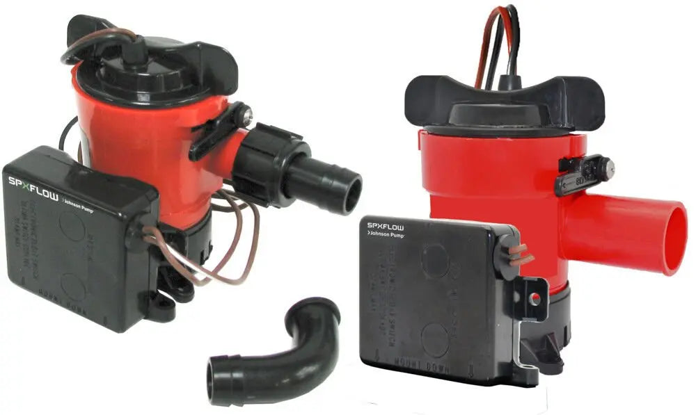 SİNTİNE POMPASI ULTIMA COMBO 750 GPH 12V 50 LT/DK DİJİTAL FLATÖRLÜ SPX JOHNSON PUMP