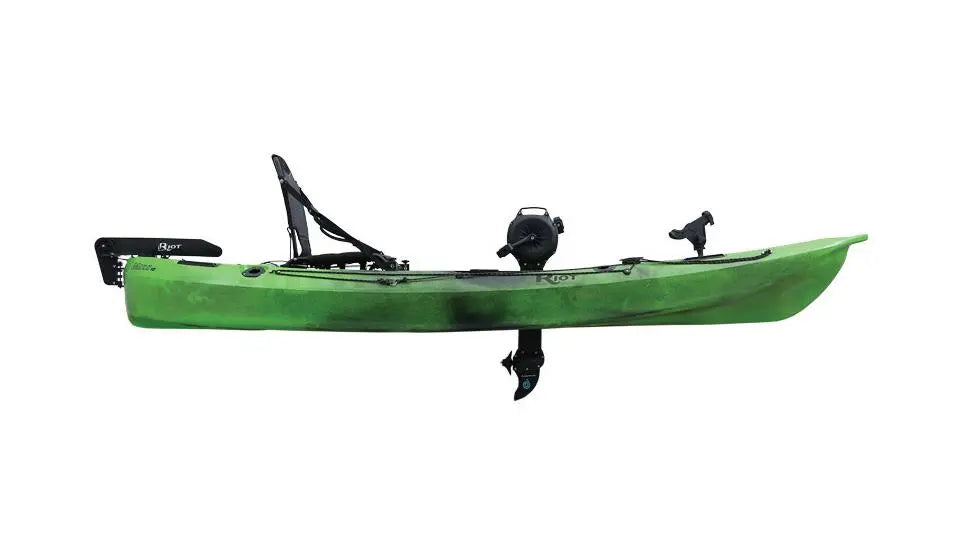 Seaflo Tek Kişilik Pedallı Kano Yeşil Mas Mare