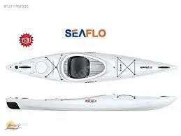 Seaflo Tek Kişilik Profesyonel Kano Kapalı Beyaz Mas Mare