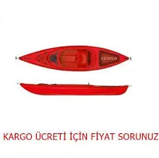 Seaflo Tekapo 8.8 Kırmızı Tek Kişilik Kapalı Kano Mas Mare