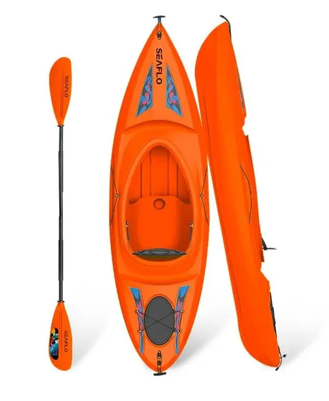 Seaflo Tekapo 8.8 Turuncu Tek Kişilik Kapalı Kano Mas Mare