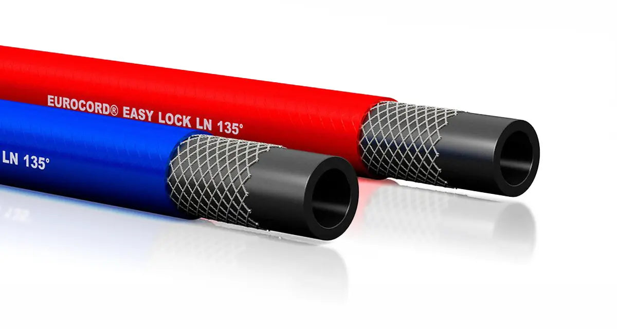 Sıcak/Soğuk Su Hortumu 13mm Kırmızı EUROCORD