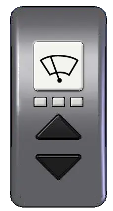 Silecek Motoru Kumandası Tek Silecek Sistemi İçin, 2 Kademe Hız Kontrollü, Yıkamalı SPEICH