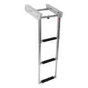 Teleskopik Merdiven 3'lü Platform Altı Kızaklı 254x879 mm Marine Town