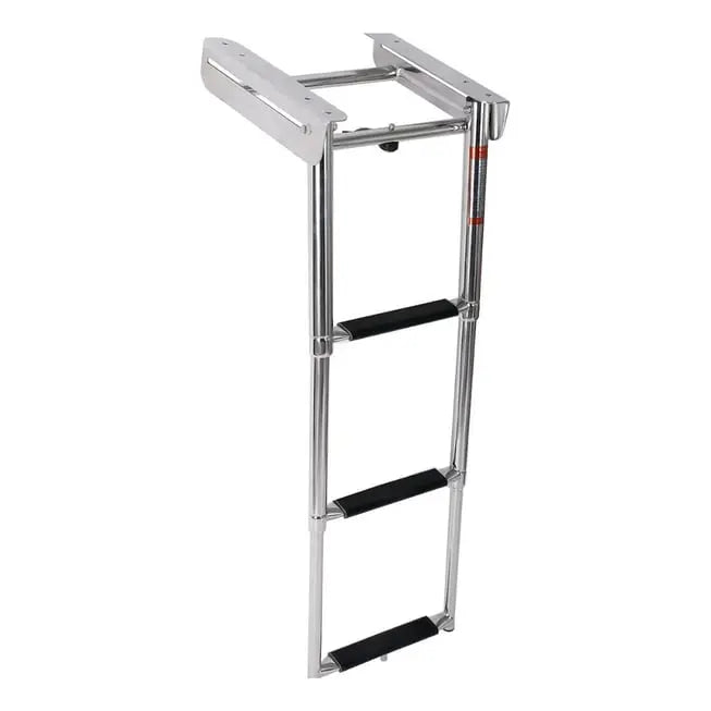 Teleskopik Merdiven 3'lü Platform Altı Kızaklı 254x879 mm Marine Town