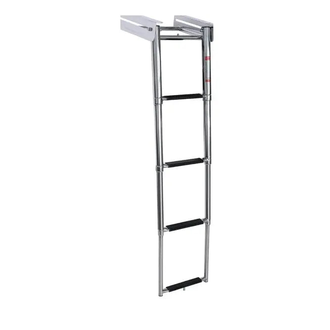 Teleskopik Merdiven 4'lü Platform Altı Kızaklı 254x1150 mm Marine Town