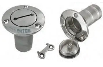 Yakıt Dolum Kapağı 50 mm Paslanmaz Marine Town