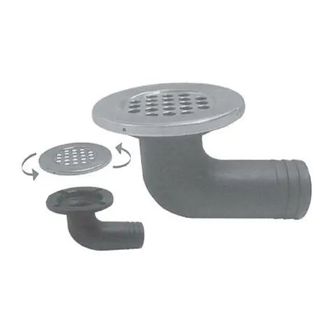 Yer Sifonu Krom Flanşlı 38 mm Marine Town