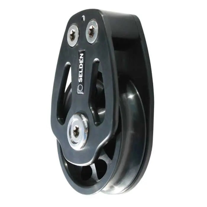 100mm Tekli Yanak Makara / Aluminyum / Rulmanlı - Mas Mare