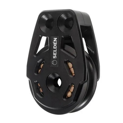 60mm Tekli Yanak Makara / Aluminyum / Çift Rulmanlı - Mas Mare