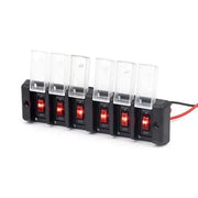 6'lı Switch Panel - Su Geçirmez Kapaklı Relaxn Marine