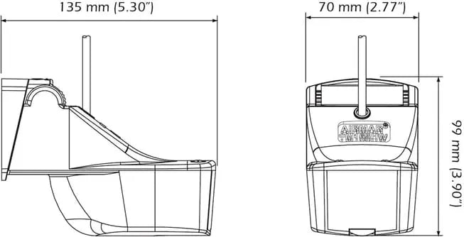 Airmar TM165HW Chirp Ayna 150-250Khz 600W Airmar