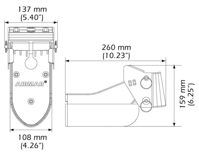 Airmar TM185M Chirp Ayna 85-135Khz 1Kw Airmar