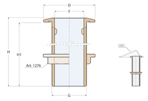 BAĞLANTI KOVANI UZUN 2.1/2'' BRONZ GUIDI