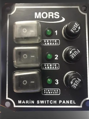 BFY 3'lü Switch Panel Dikey Mas Mare