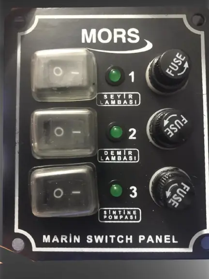 BFY 3'lü Switch Panel Dikey Mas Mare