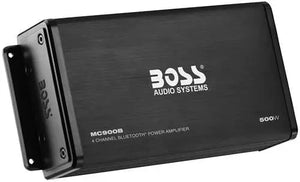 BOSS Audio Systems MC900B 500W 4 Kanal Bluetooth AB Amplifikatör Amfi BOSS Audio