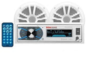 BOSS Audio Systems MCK632WB.6 USB, AUX Girişli Bluetoothlu Hoparlörlü Marin Teyp Seti BOSS Audio