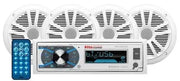 BOSS Audio Systems MCK632WB.64 USB, AUX Girişli Bluetoothlu Hoparlörlü Marin Teyp Seti BOSS Audio