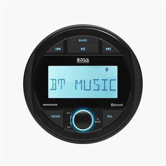 BOSS Audio Systems MGR300B AUX USB Girişli Bluetoothlu Marin Teyp BOSS Audio
