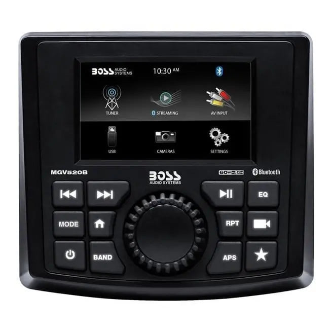 BOSS Audio Systems MGV520B USB, AUX Girişli Bluetoothlu Marin Teyp BOSS Audio