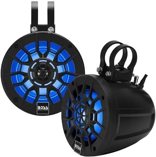 BOSS Audio Systems MPWT50RGB Renkli Waketower Marin Hoparlör BOSS Audio