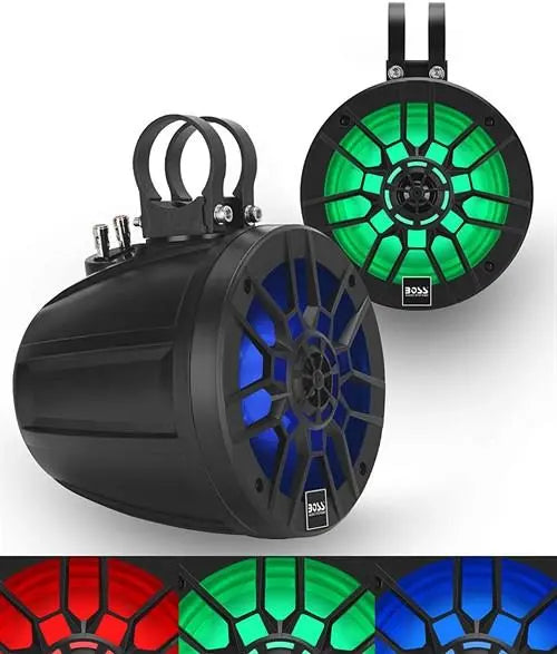 BOSS Audio Systems MPWT60RGB Renkli Waketower Marin Hoparlör BOSS Audio