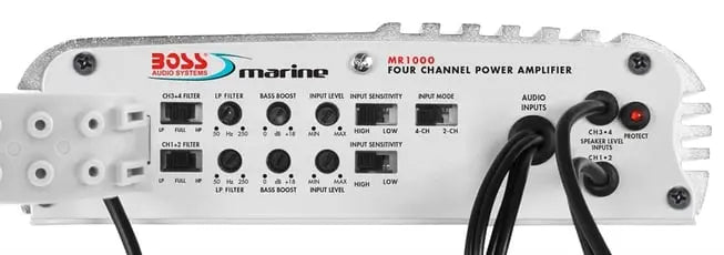 BOSS Audio Systems MR1000 1000W 4 Kanal AB Amplifikatör Amfi BOSS Audio