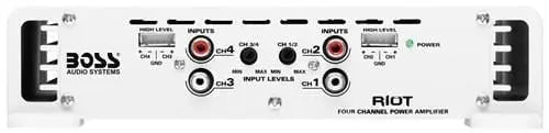 BOSS Audio Systems MR1004 400W 4 Kanal AB Amplifikatör Amfi BOSS Audio