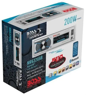 BOSS Audio Systems MR632UAB USB, AUX Girişli Bluetoothlu Marin Teyp BOSS Audio